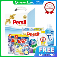 Henkel Gift Set: Persil Discs 38-Count Vernel 0.9L Pril 700ml Bref 2 Units