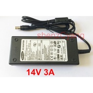 14V 3A 42W AC power Adapter DC 6.5mm 4.4mm For Samsung SyncMaster SB350 Lcd and Led Monitor C23A550 