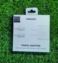 Original Samsung Charger Set 45W Super Fast Charger Adapter Type C To Type C Cable 5A With Cable Hig