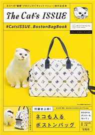 The Cat`s ISSUE時尚單品：貓咪圖案波士頓包 (新品)