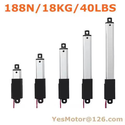 High quality 6V 12V 24V DC Micro new linear actuator DC motor 10mm 17.5mm 21mm 25mm stroke customize