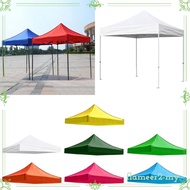 [FlameerdbMY] Canopy Replacement Sunshade for Outdoor Facility, Patio, Gazebo, White 3x3m