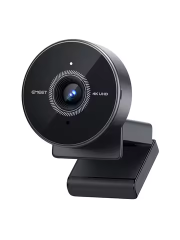 Webcam 4K Web Camera 1080P 60fps with Microphone Mini USB Camera for Computer/ Desktop / Laptop EMEE