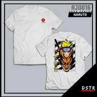 PUTIH White Short Sleeve Uzumaki Naruto Anime T-Shirt XS-6XL AJ0016