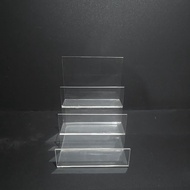 ACRYLIC XT bag - 3 tier wallet rack - 4 tiers - 5 tiers / ACRYLIC multipurpose display rack