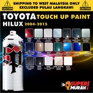 TOYOTA HILUX GEN 7 2004-2015  🚗 DIY Touch Up Paint Aikka Spray 370ml 0.5L 1L Cat Spray, Kereta Toyot