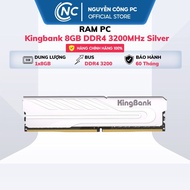 RAM PC Kingbank 8GB DDR4 3200MHz (1x8GB, Silver) -