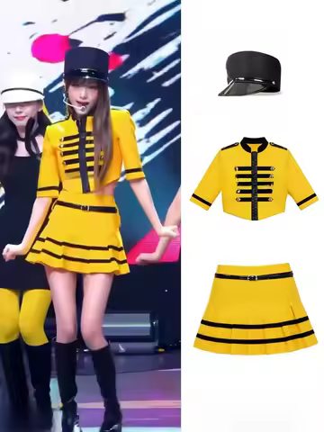 YENA Catch Catch Performance Costume Women's Group Stage Outfit Jazz Dance Show Stage Wear Tradition
