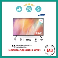 Samsung 55" 4K UHD AU7700 Smart TV | Powered by TIZEN | Crystal Processor 4K