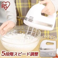 Iris Ohyama 手動攪拌機打蛋器攪拌機電動攪拌機電動打蛋器便宜電動 PMK-H01-W
