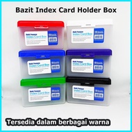 Bazic Index Card Holder Box for Index Card 3"x5" Many Colorpilihan
