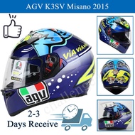 AGV K3SV Misano 2015 Via Via Helm Full Face Helm Full Face AGV Helm