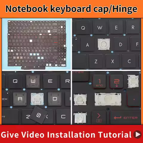 Replacement Keycap Key cap Hinge For MSI GS76 GF76 GF66 GL66 Stealth 11ue 11ug 11uh MS-17M1-17L1-158
