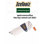 ICETOOLZ Hex key wrench set Code 36Q1