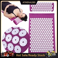 Back Body Acupressure Spike Massage Cushion Mat Acupuncture Massager with Pillow