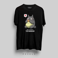 Diet Starts Tomorrow Pixelo T-Shirt - Retro 90S Ghibli Parody Anime & Game T-Shirt - Black sJJ3.my