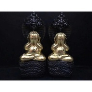 泰国佛牌phra Pitda 必達佛掩面佛 铜制,佛历Be2556 Wat KhuChumPhu庙Ubon RatchaThani 省Lp Kambu龍婆堪布是一个神奇的乌汶省的热门僧，在泰國獲得非常