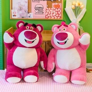 【STRAWBERRY BEAR】Ls01 Anak Patung Lotso Besar Teddy Bear Lotso Gift Lotso Bear Plushie Pillow Boneka