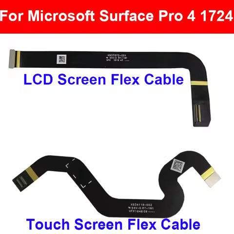 For Microsoft Surface Pro4 Pro 4 1724 LCD Display Touch Screen Flex Cable lcd Screen Touch Flex Cabl