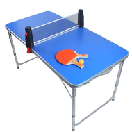 MINI MEJA PING PONG / MINI TABLE TENNIS TABLE INDOOR / OUTDOOR SPORT EASY STORAGE FOLDABLE MINI TABL