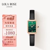 LOLA ROSE罗拉玫瑰汤唯同款经典小绿表手表女士手表520礼物送女友
