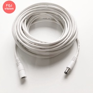 3M/5M/10M/15M/20M/30M/50M DC 12V CCTV Camera Power Cable 5.5mmx2.1mm Male Female White Extension Cord for Security Camera