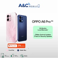 OPPO A6 Pro 5G 16(8+8GB) + 256GB | 6500mAh Battery | 80W SUPERVOOC | IP69 Dust & Water Resistance