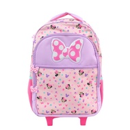 Disney Minnie Primary School Trolley Bag / Beg Troli Sekolah / Bag Roda / Bag Mickey Minnie