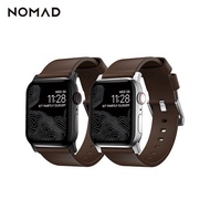 美國NOMADxHORWEEN AppleWatch專用皮革錶帶黑