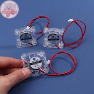 ruelenme 1 Piece Hydraulic Bearing Brushless 3D Printer Cooling Fan 4010 5/12/24V Transparent Coolin