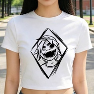 Gorillaz Japanese Gyaru Inspired Crop Top - Ladies Cutecore Fashion