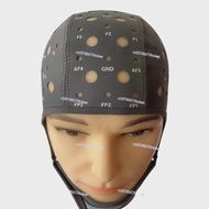 Powerful EEG Cap Thin, Sandwich Electrode Cap 64 Guide EEG Machine Electrode Cap