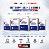 Toshiba Enterprise MG Series 3.5 Inch SATA HDD 4TB 6TB 8TB 10TB 12TB 14TB 16TB 18TB 20TB 22TB 24TB