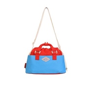 【DOUGHNUT】14吋 大水餃包 餃子包 側背包 斜背包-蕃茄x天藍 MNS