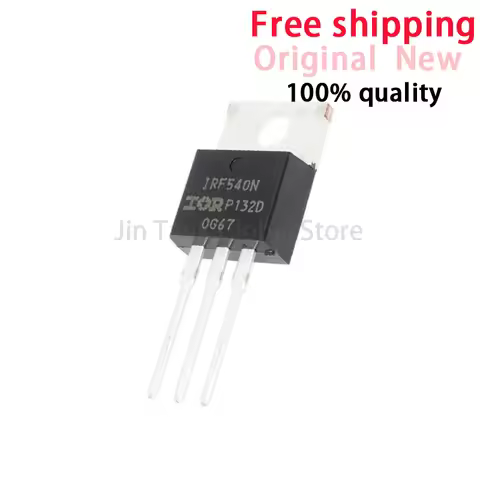 10pcs IRF540N IRF540 IRF540NPBF MOSFET 100V 33A 44mOhm 47.3nC TO-220 new original