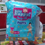 Pampers Baby Happy L 20+2