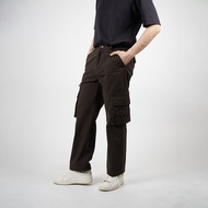 DAPPER | Regular Coffee Long Cargo Pants - T9663
