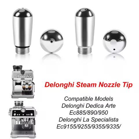 Coffee Steam Nozzle For EC885/EC9155/9355/9255/9665/9865 Delonghi La Specialista Milk Foam Spout Ste