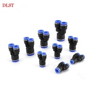 Pneumatic Quick Connector 4mm 6mm 8mm 10mm 12mm 14mm 16mm Y Type Pneumatic Connector Plastic Connect