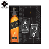 Johnnie Walker Black Label Whisky 12 Years 40% 700ml (有杯禮盒裝) 黑牌威士忌