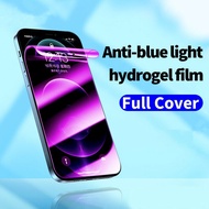 For iphone 7 8 Plus SE 2020 Anti Blue Light Screen Protector For iPhone 6S 6 Plus Full Soft Hydrogel Film