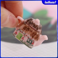 [Lzdhuiz1] 1/12 Tea Kettle Doll House Furniture for Kitchen Living Room Restaurant