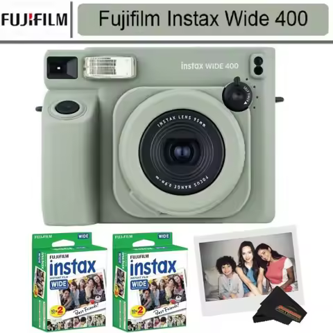 Fujifilm Instax Wide 5 Inch One-Time Imaging 400 Camera Fujifilm Wide Format Upgrade Optional Wide F