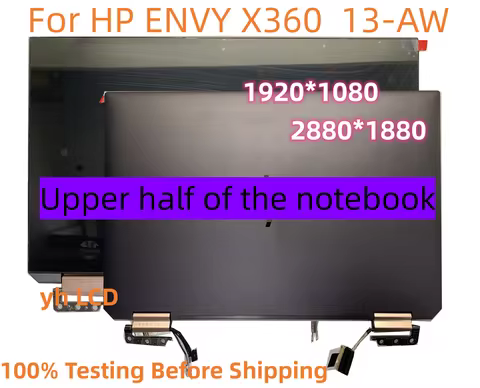 13.3" FHD UHD L75192-001 L72403-001 For HP Spectre X360 13-AW TPN-Q225 13-AW0003TU 13-AW0004UR LCD T