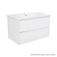 HomePro อ่างเคาน์เตอร์ SHN-113 สีขาว แบรนด์ MOYA