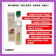 DR NORMAN Minyak Kelapa Dara Original 300ml Organic Virgin Coconut Oil VCO Merawat Kanser Sembelit Turun Berat Badan