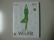 ※隨緣電玩※任天堂 Wii Fit Plus．運動遊戲《日機專用》㊣正版㊣值得收藏/光碟正常/書盒完整．一片裝499元