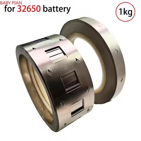 1kg Screw Hole Nickel Plated 0.2mm Thickness Nickel Strip for 32650/32700 Lifepo4 Battery Connection