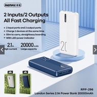 Remax RPP-296 20000mAh Power Bank Dual In And Out Power Bank