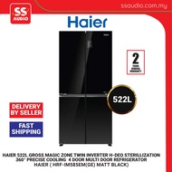 【 DELIVERY BY SELLER 】 HAIER 522L GROSS MAGIC ZONE TWIN INVERTER H-DEO STERILLIZATION 360° PRECISE C